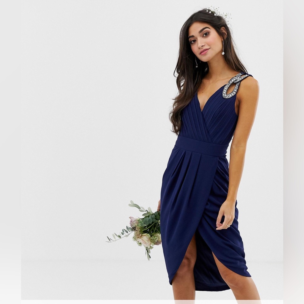 Dark blue / navy TFNC cocktail dress